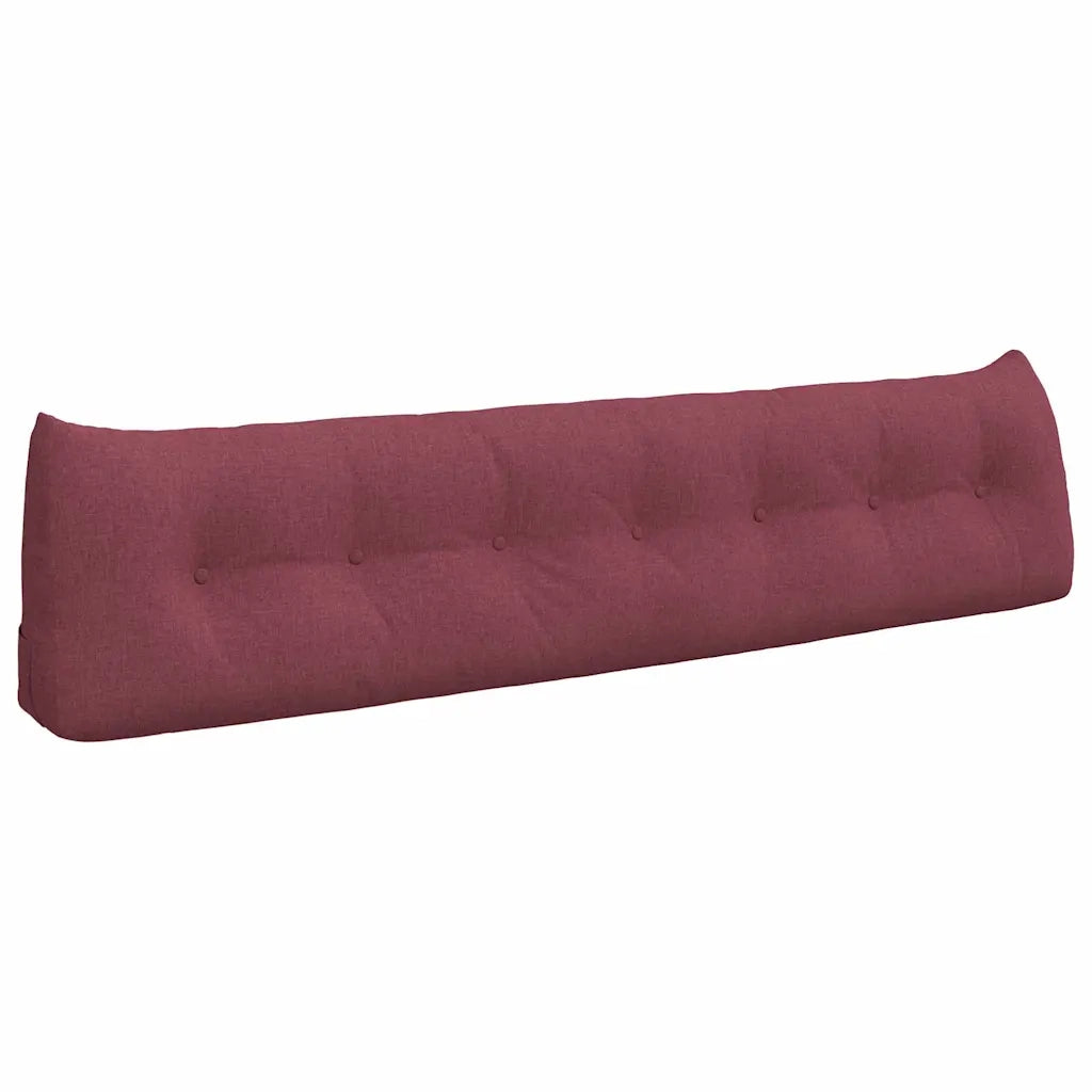 Cuscino per Schiena Rosso Vino 200 x 24 x 50 cm Tessuto 42014589