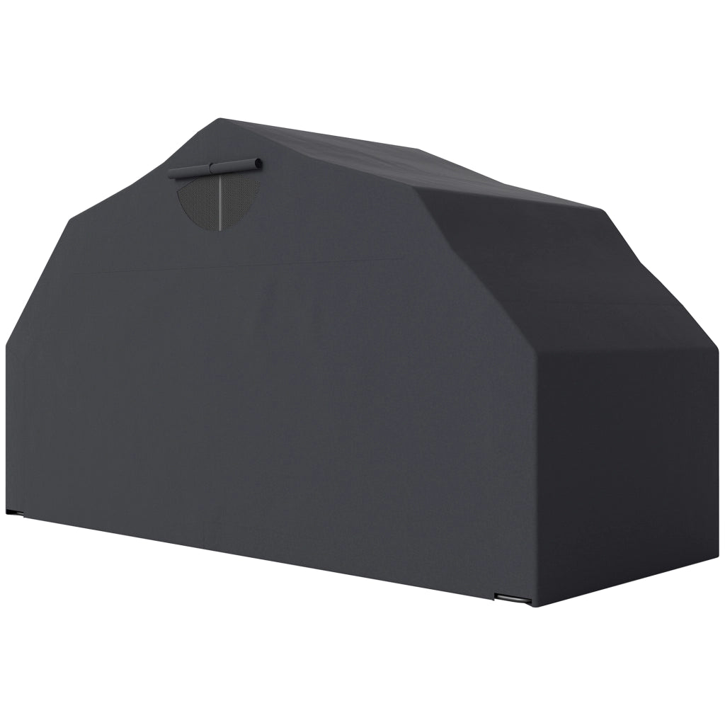 Copertura moto esterno tenda protezione ¨C Minimal ¨C Oxford 345x135x191 cm nero