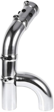 Filtro d'aria a induzione 76mm Alta corrente - Ingresso d'aria fredda - Set di tubi - Filtro automatico turbo - Alloggio in alluminio duraturo - Prestazioni migliorate