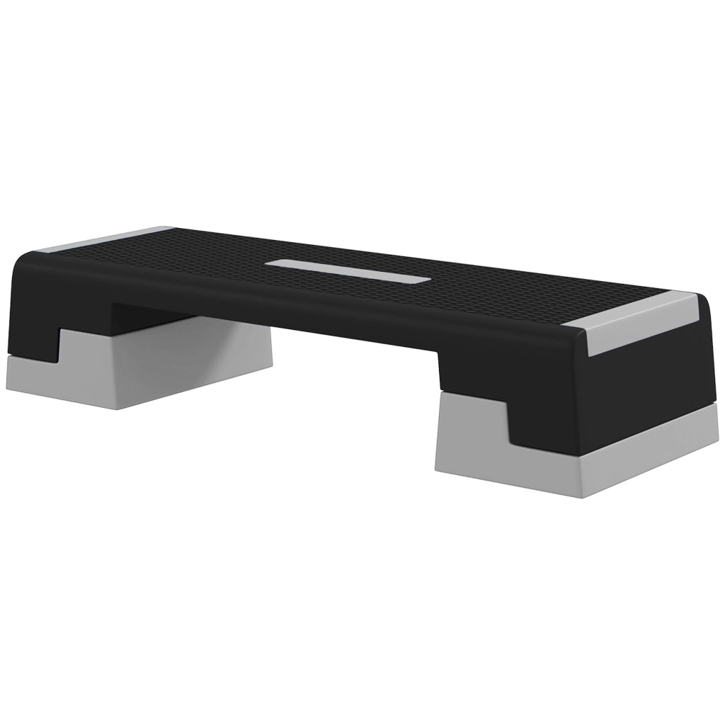 Scala Step Stepper Regolabile ¨C zephmum ¨C Grigio ABS 97x36x15/20/25 cm