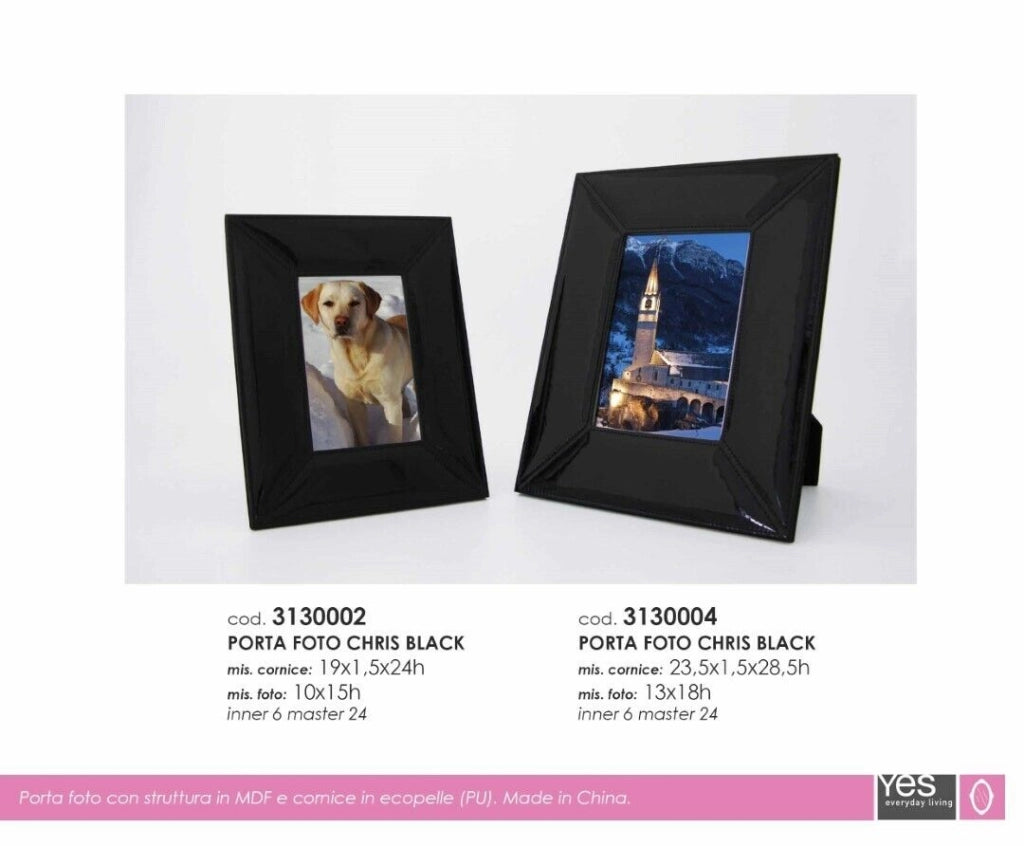 Porta Foto Chris Black 13X18Bizzotto Set 5 Pezzi - Bizzotto