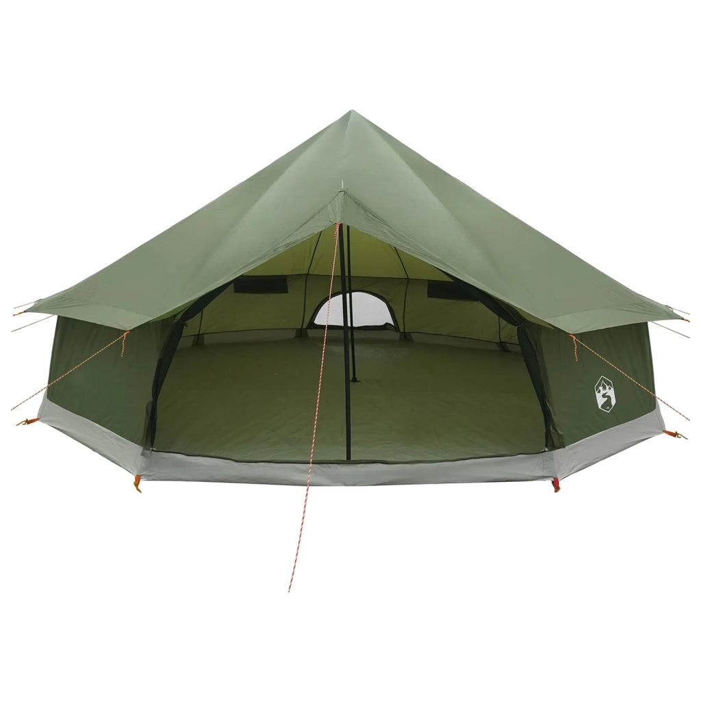 Tenda Tipi Verde Oliva 600 x 600 x 350 cm Poliestere e Acciaio 42029030