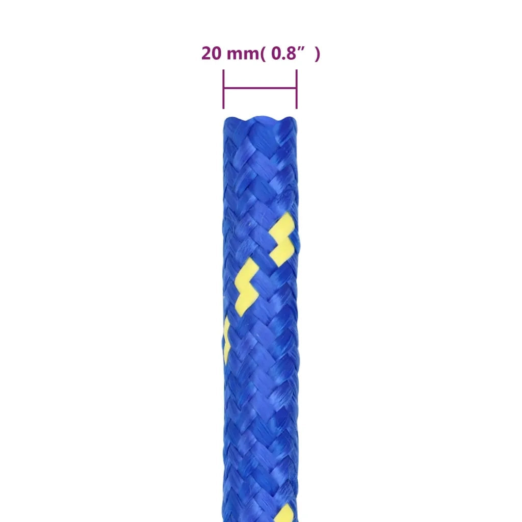 Corda per barca Blu 20 mm 50 m in Polipropilene 152474