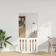 Recinto pieghevole per animali 2 pcs Bianco 100,5 x 38 x 70 cm
