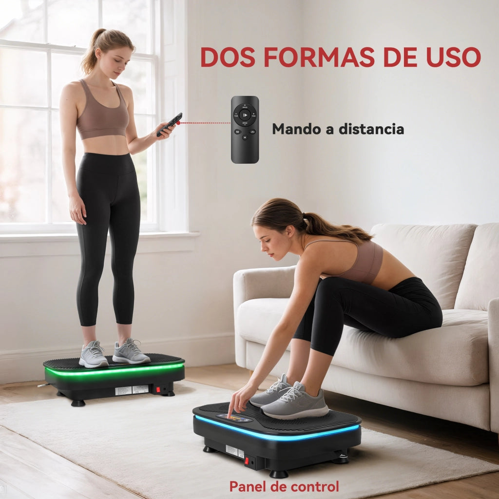 Pedana Vibrante Fitness ¨C Xylo ¨C 99 Velocit¨¤ 3 Programmi Bluetooth LED