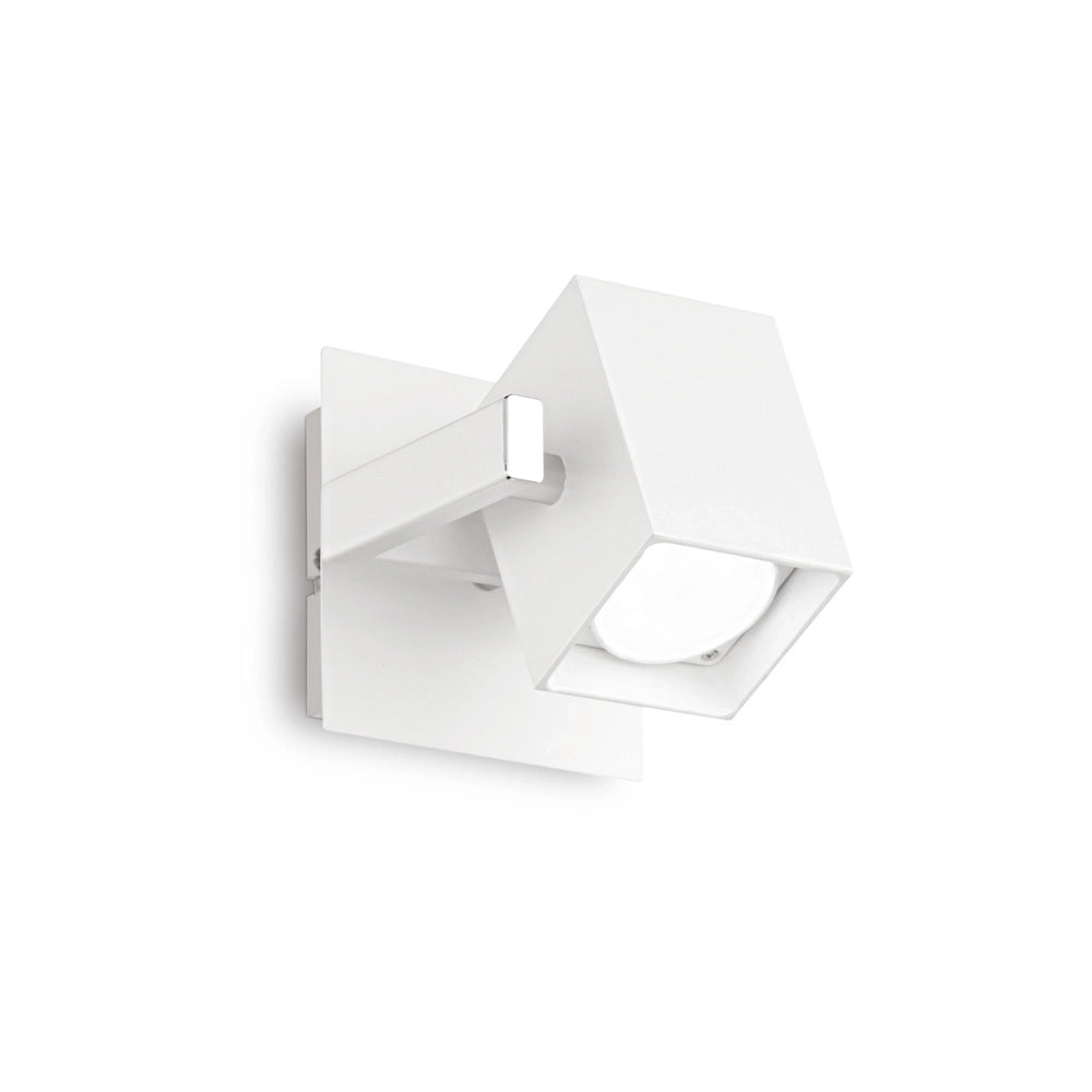 Applique Moderna Mouse Metallo Bianco 1 Luce Gu10
