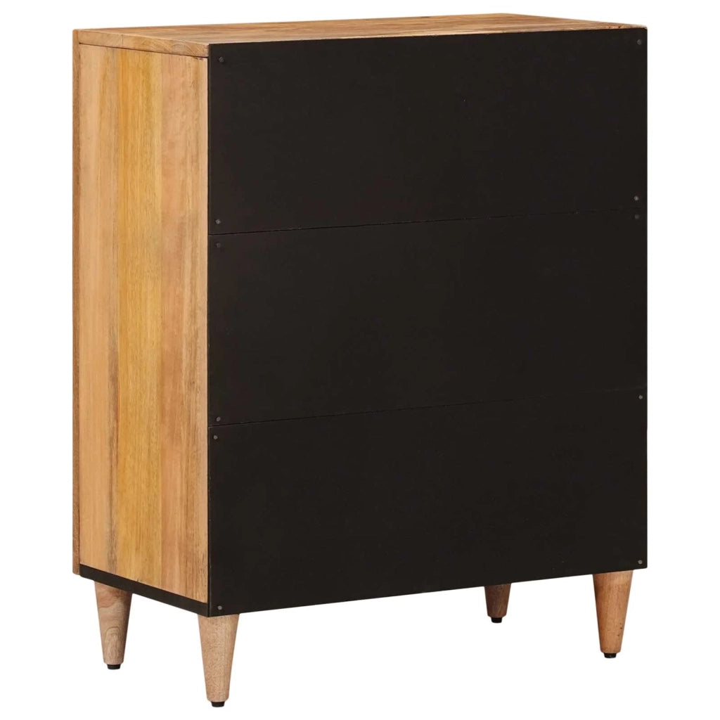 Credenza Naturale 60 x 33 x 75 cm Legno di mango massello 4018262