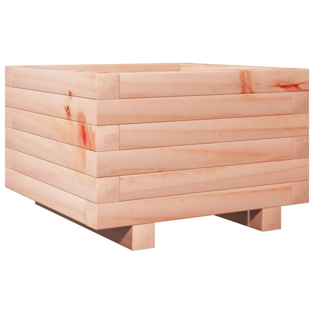 Fioriera da Giardino-Vaso da Esterno 40x40x26,5 cm in Legno Massello di Douglas