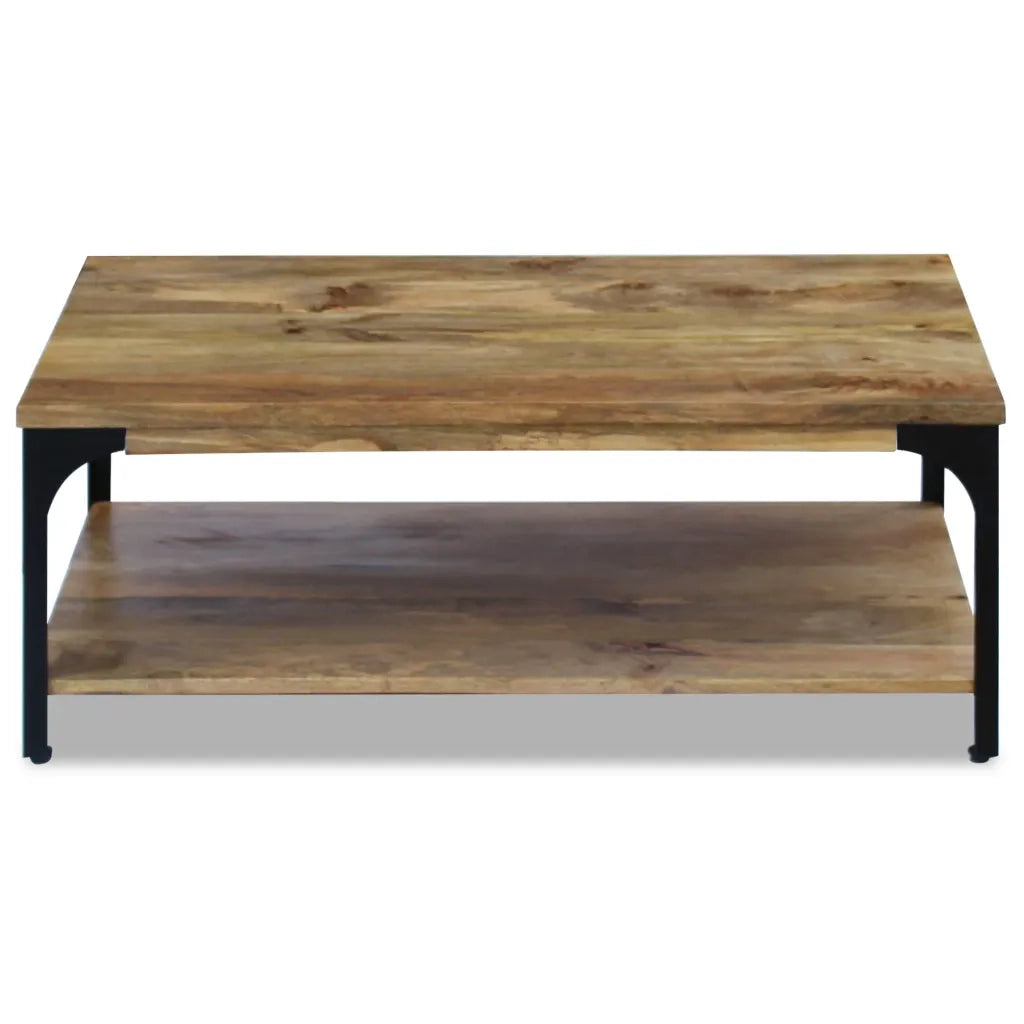 Tavolino da salotto | Tavolino da caff¨¨ | Tavolino da Soggiorno in Legno di Mango 100x60x38 cm