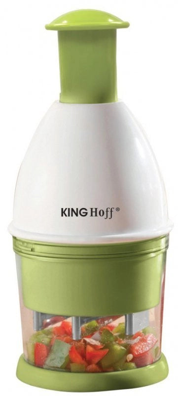 Kinghoff KH-6108 Tritatutto per cipolle e verdure con lama in acciaio inossidabile