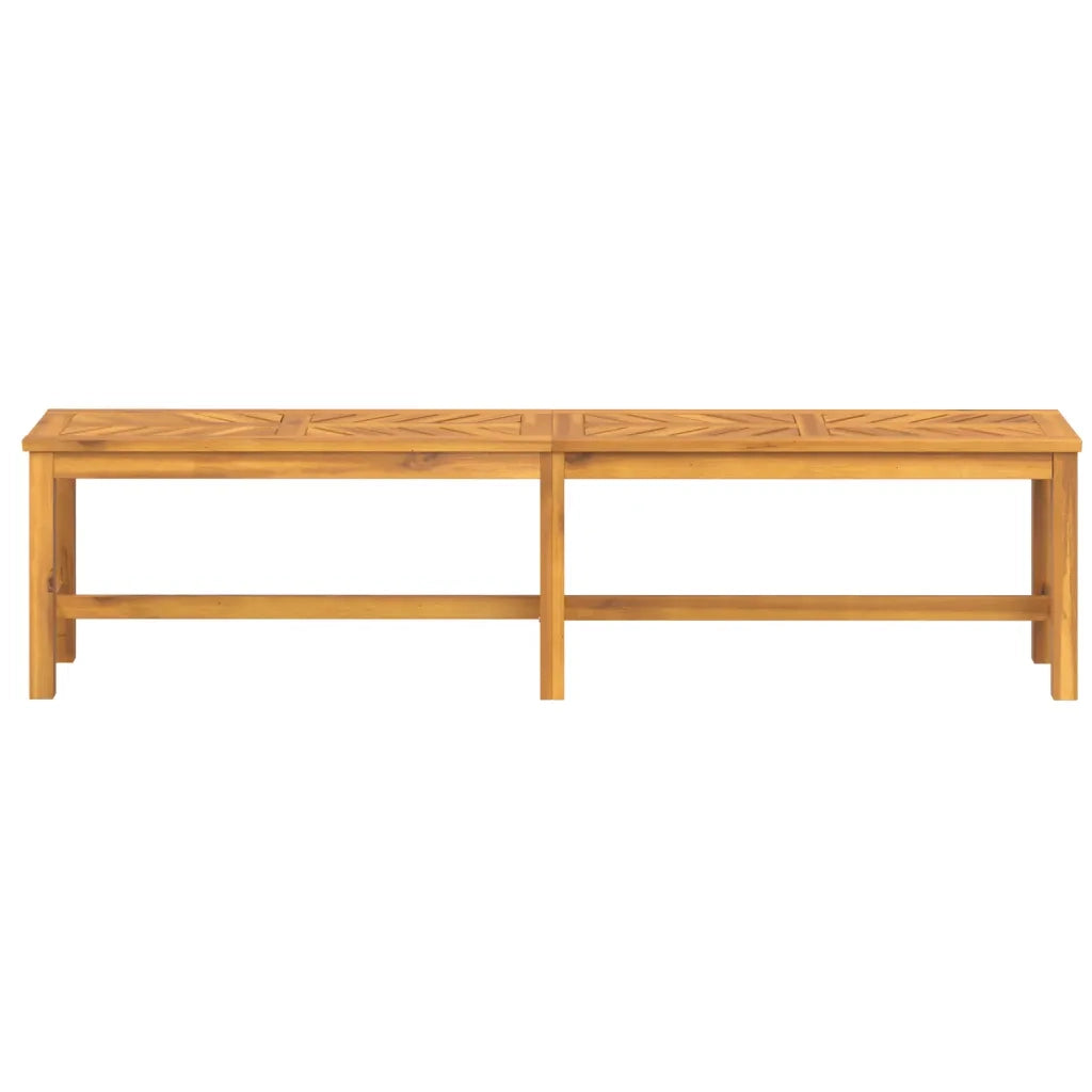 Panca da Corridoio-Sgabello-Panca da esterno 180 cm in Legno Massello di Acacia