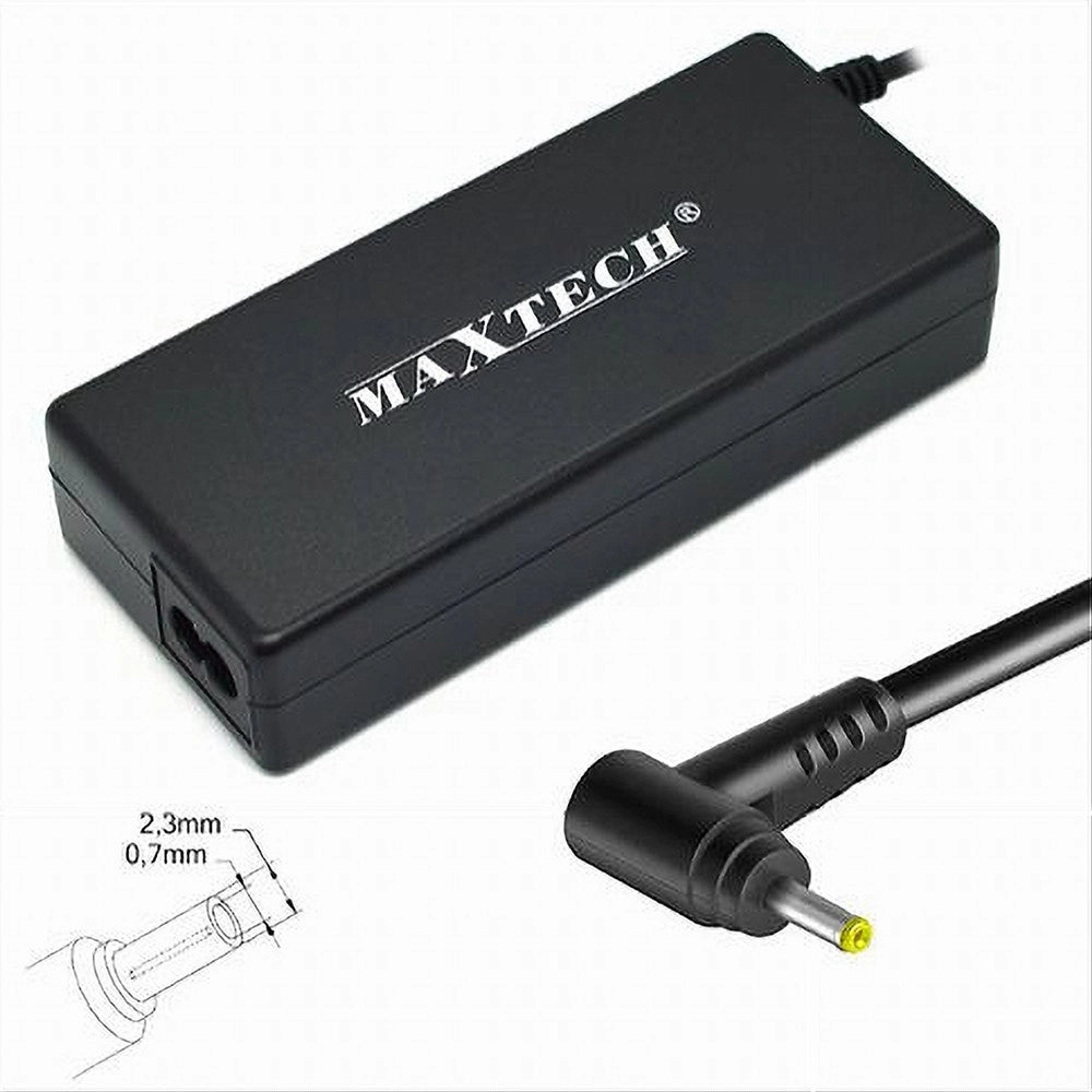Trade Shop - Caricabatteria Pc Asus Alimentatore Batteria Di Ricambio 19v 2,1a 40w Maxtech Pc-ca001 -