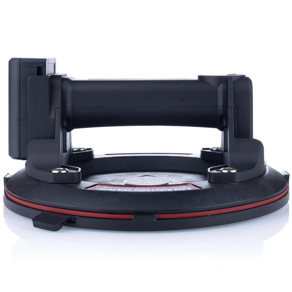 Ventosa a Batteria per Piastrelle con Display Digitale – Portata 200 kg, Ø 200 mm | ABS + Gomma, 3,6 V, 1500 mAh
