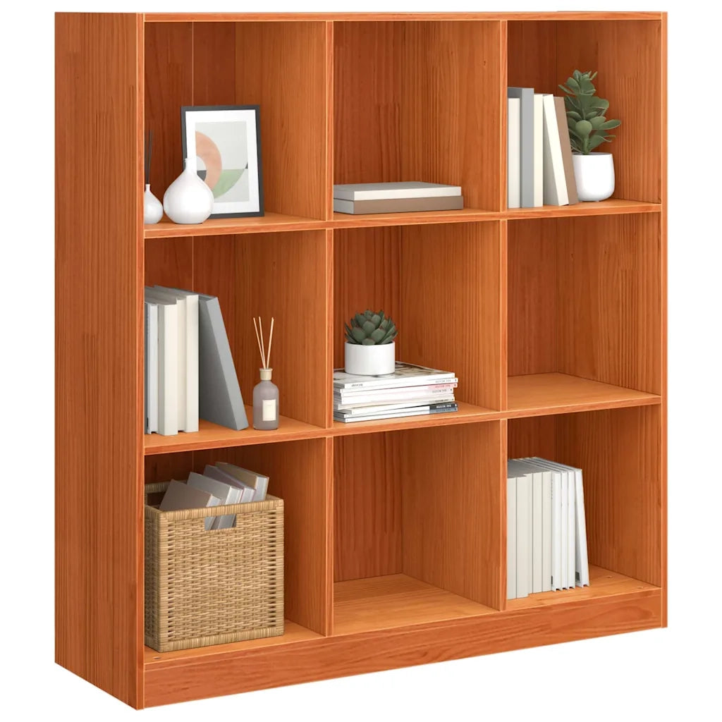 Armadio per Libri Marrone cerato 104 x 33 x 110 cm