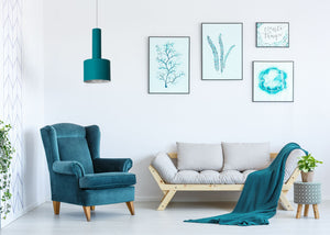 Lampada Da Soffitto Pensile Singola Osti B Verde