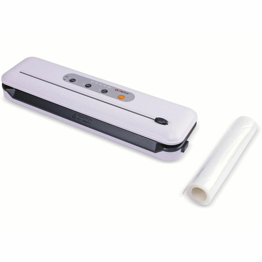 Macchina Sottovuoto Automatica Alimenti Sigilla Sacchetti 110W + Rotolo Alpina