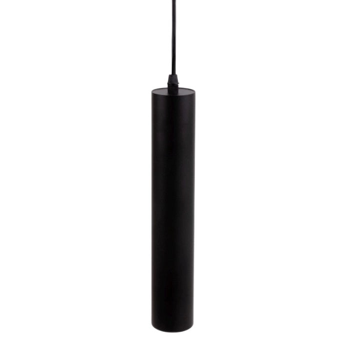 Lampada a sospensione tubo nero 1xGU10 Ecolight