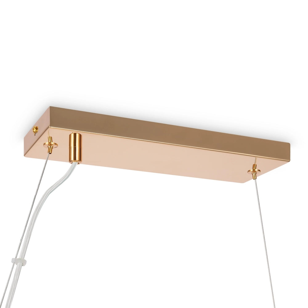 Lampadario Dallas Maytoni ottone 25 sfere vetro G9