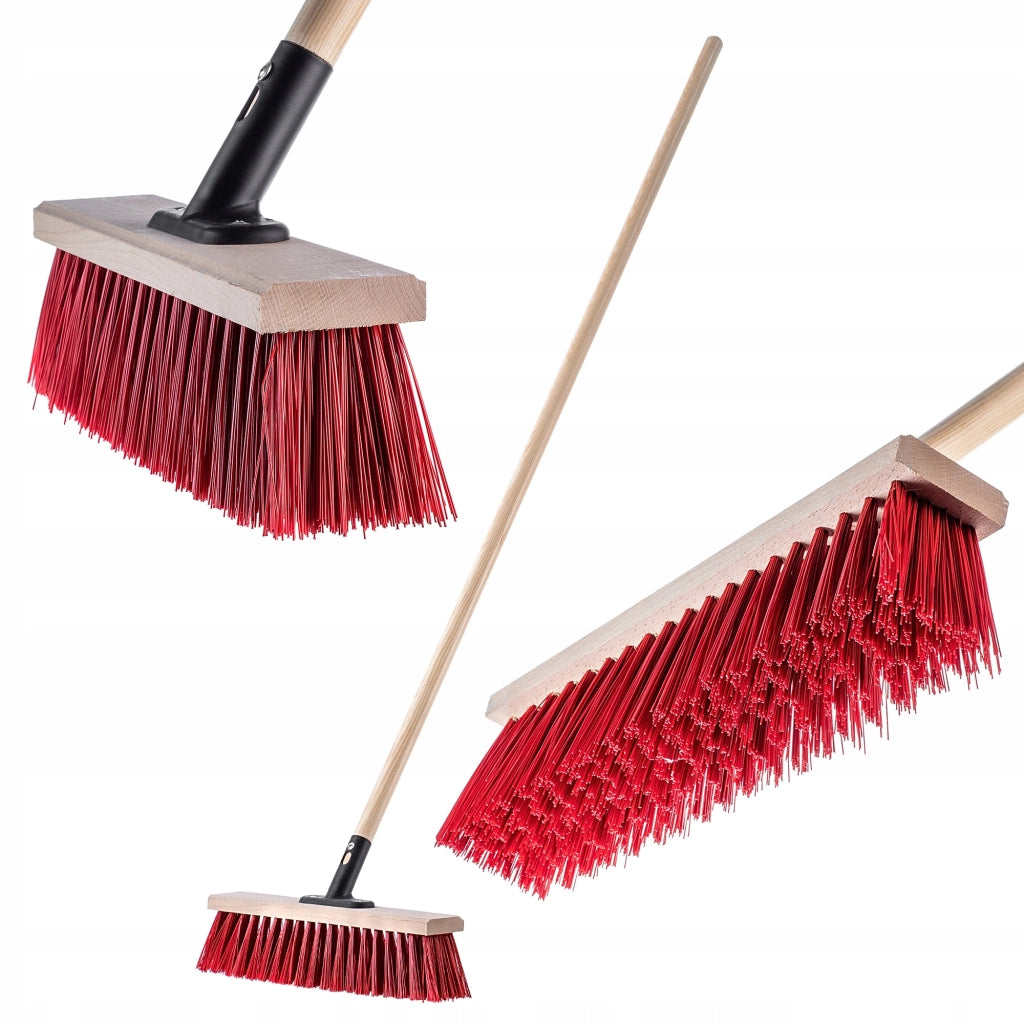 Scopa da giardino KADAX per spazzare strade e giardini, 40 cm