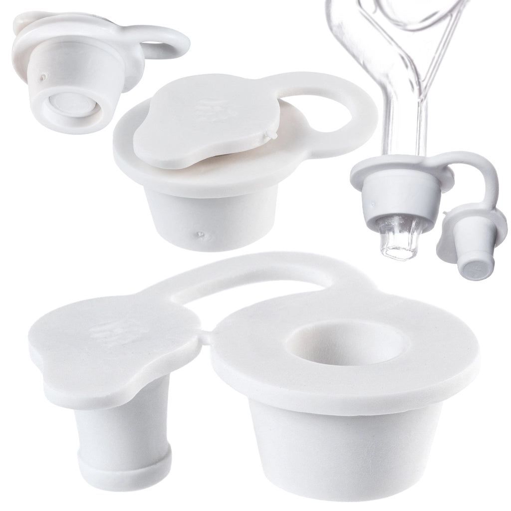 Tappo per contenitore di fermentazione KADAX con guarnizione a palloncino in gomma