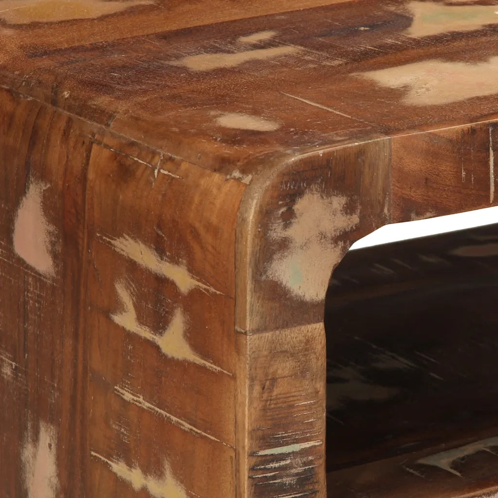 Mobile Porta TV 105x46x32 cm in Legno Massello di Recupero
