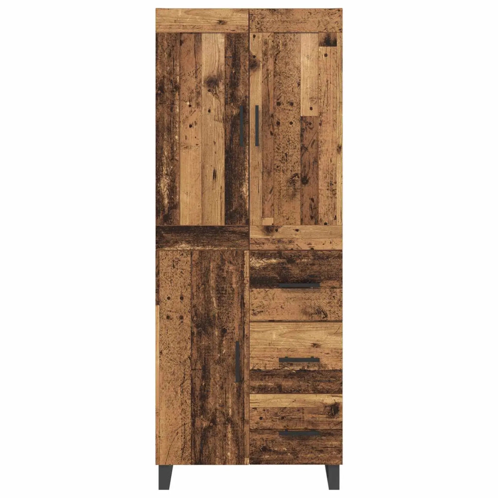 Credenza Legno vecchio 69,5 x 34 x 180 cm Legno multistrato 3415828