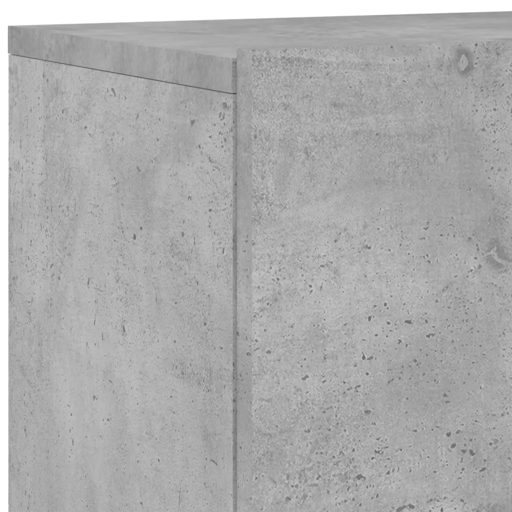 Mobili TV a Parete 2pz Grigio Cemento 60x30x41 cm 836945