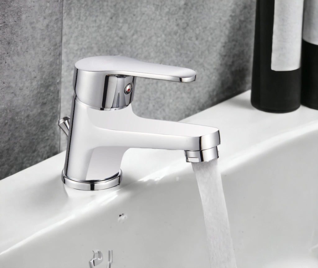Miscelatore per lavabo completo di piletta