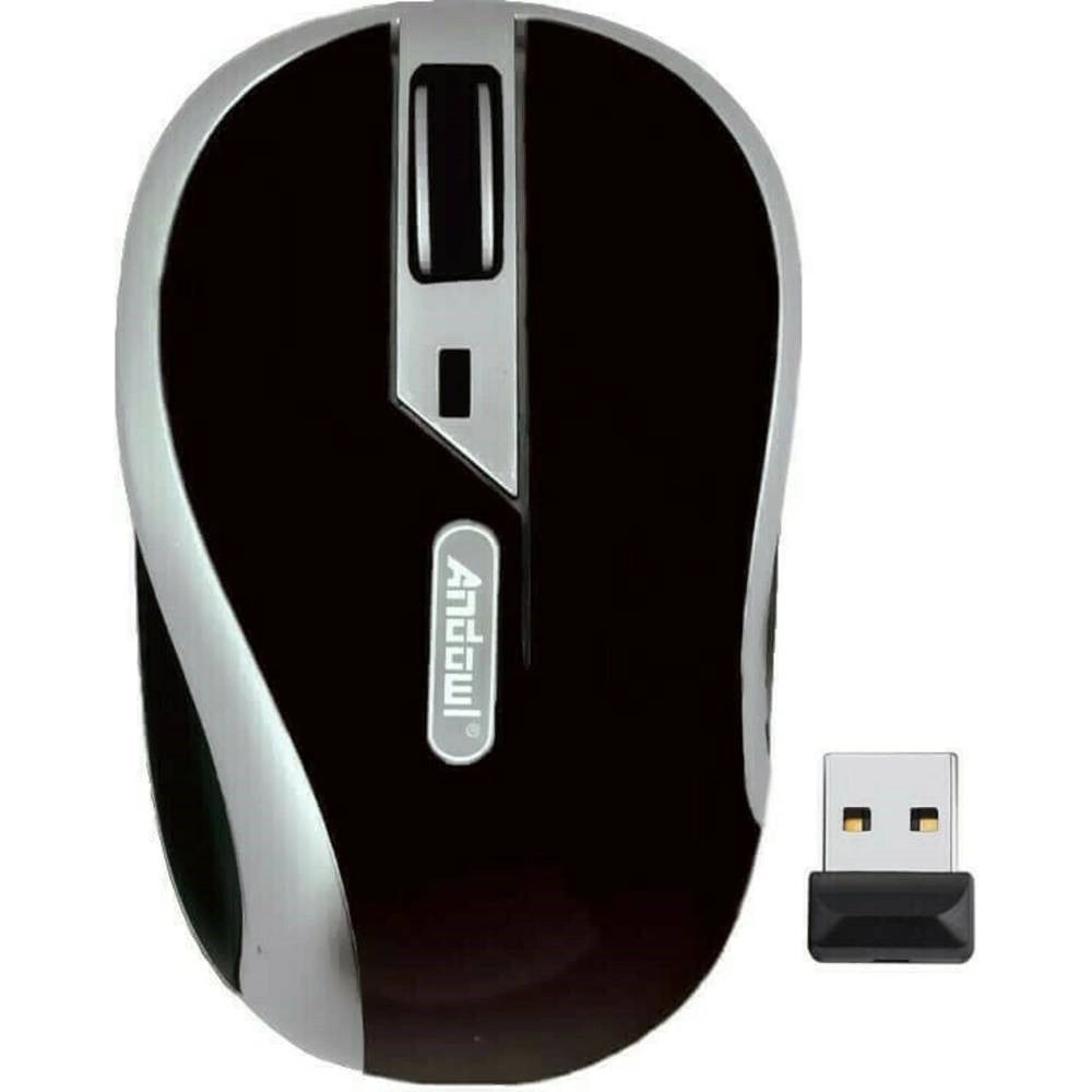 Trade Shop - Mini Mouse Wireless 2.4ghz Ottico Senza Fili Dongle Usb Per Pc Notebook Qm63 -