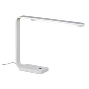 Klaus Lampada da Tavolo LED 8W 3000K IP40 con Accensione Touch in Alluminio Bianco - Design Minimalista - Rossini Group