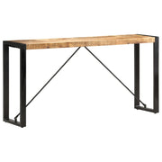 Tavolo Consolle 150x35x76 cm in Legno Massello di Mango cod mxl 54647