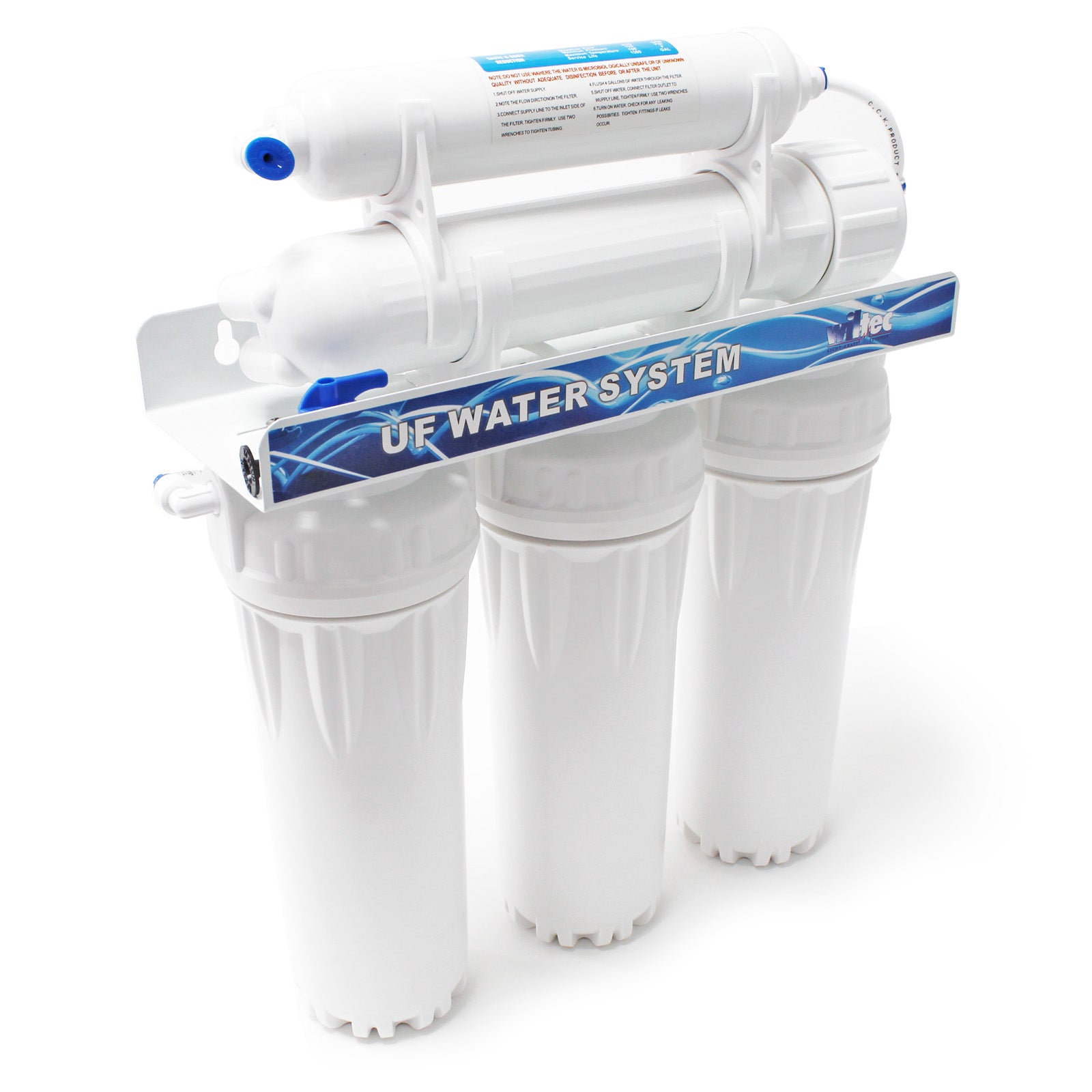 Naturewater NW-UDF5 Filtro acqua Sistema di ultrafiltrazione a 5 stadi 2000L / giorno filtro per l'acqua