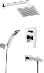 Set doccia all quadro - serie wellness qubika