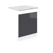 Vicco Pannello frontale Antracite lucido 60 cm , PL Marmo