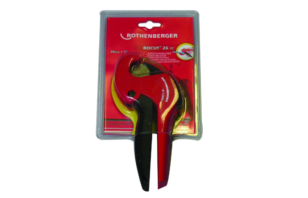 CESOIA TAGLIATUBO DI PRECISIONE IN PLASTICA  ROCUT 26TC- Diam. 26 mm.- ROTHE- pezzi 1