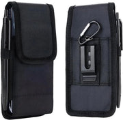 Holster per Telefono con Cinturino - Supporto per Telefono per Attività All'Aperto - Nero - Dimensioni 17,5 x 10 x 2,5 cm - Ideale per Attività Estive - Protezione per Telefono e Accessori