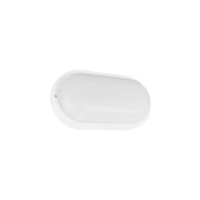 Plafoniera esterna ovale bianca LED 7W 4100K IP54