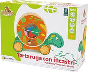 Trudi- Trainabile Tartaruga con Incastri (8 pz.),