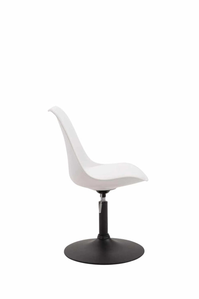 Set di 4 sedie da pranzo Maverick Plastic bianco,nero