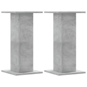 Supporti per piante | Sostegno per piante 2 pz Grigio Cemento 30x30x60 cm Truciolato