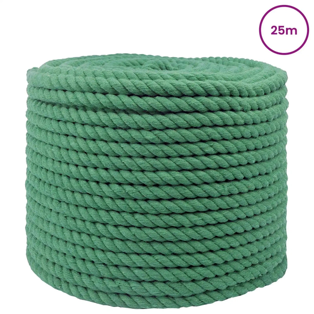 Corda Verde 1,4 x 1,4 x 2500 cm Cotone 42011964