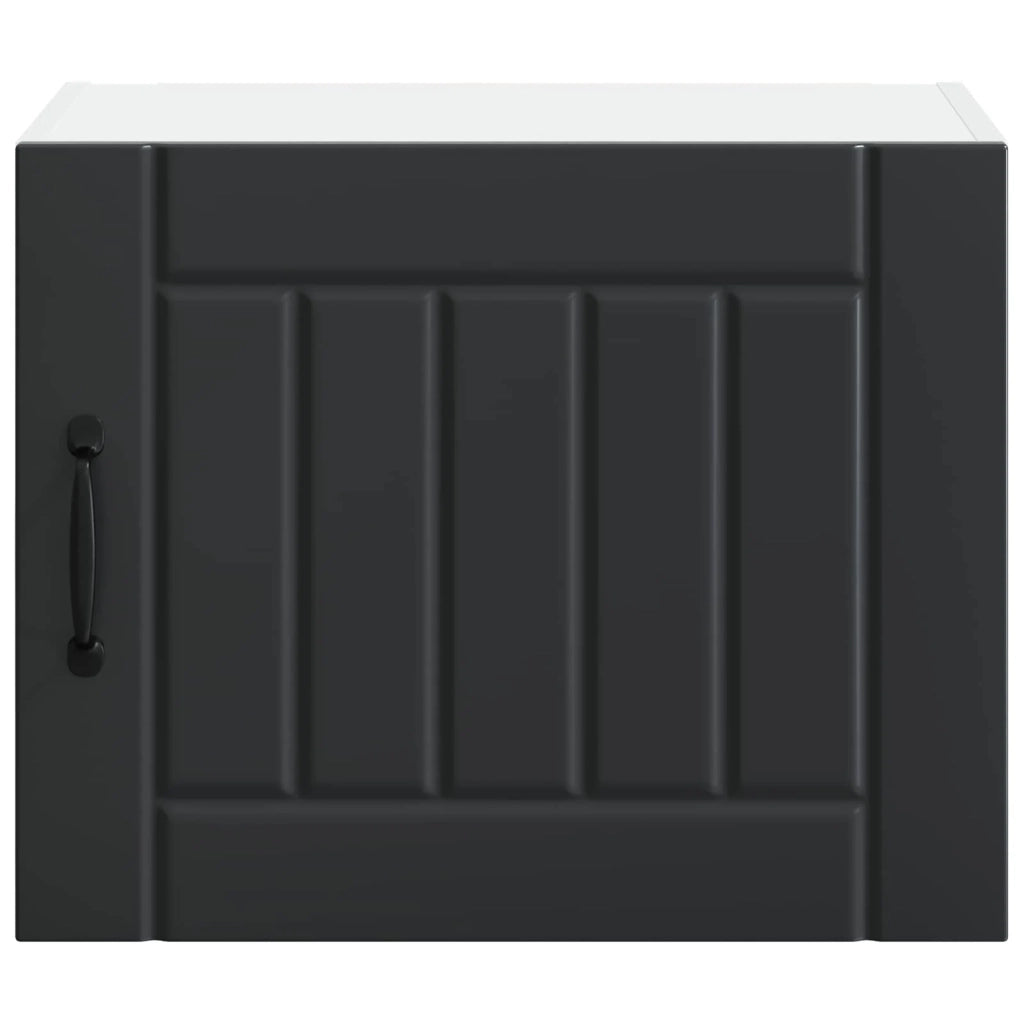 Armadietto a muro LUCCA 2 pcs Nero 50 x 31 x 40 cm