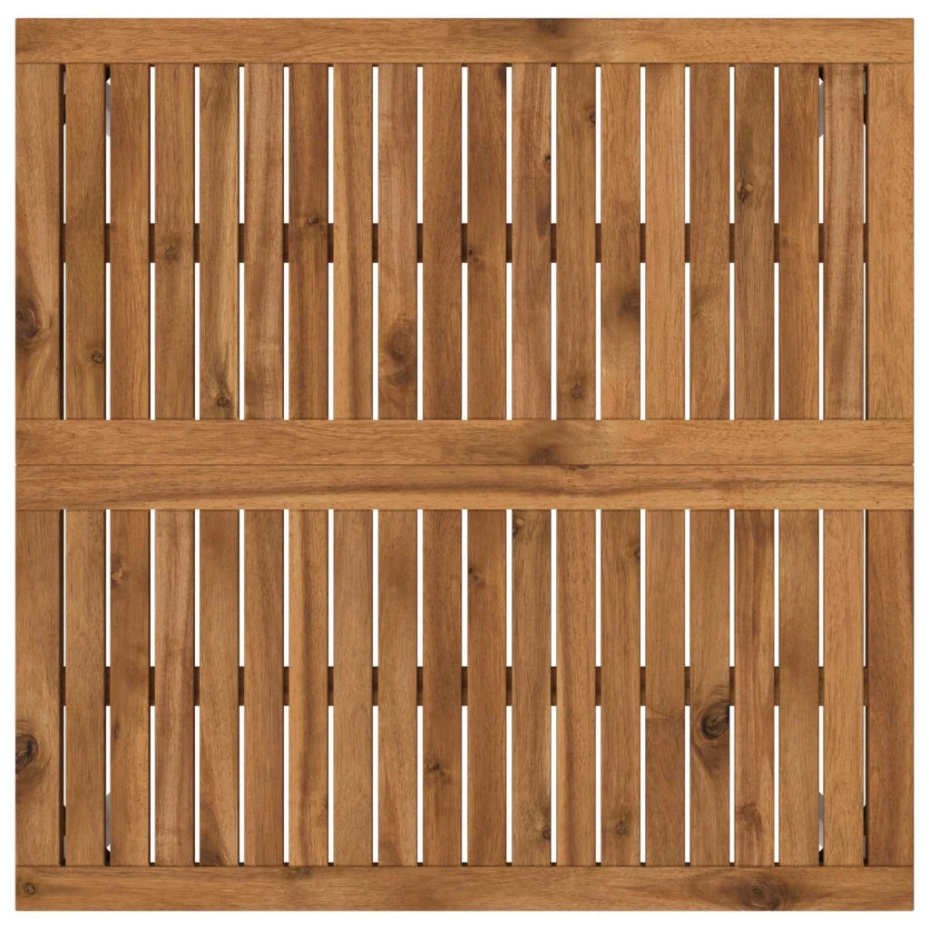 Tavolino da salotto Naturale e Bianco 80 x 80,5 x 45 cm 901287