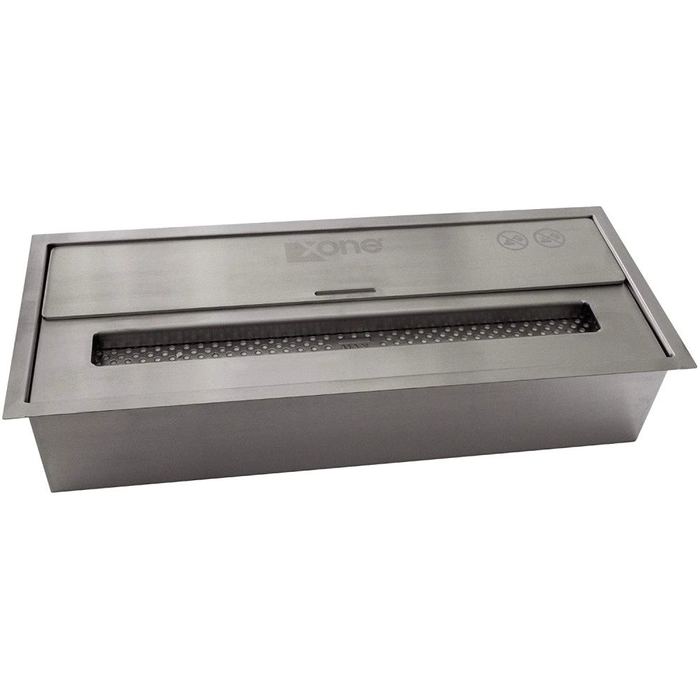Biocamino Jacob Bianco 4,58 kW/h con bruciatore da 3,5L