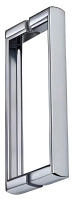 Coppia Maniglie Ricambio Box Doccia Cromate – Interasse 145 mm – Lunghezza 158 mm – Stile Moderno