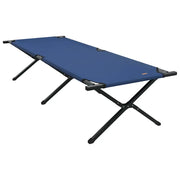 Letto da campeggio pieghevole Blu 210 x 80 x 46 cm CFW4287891