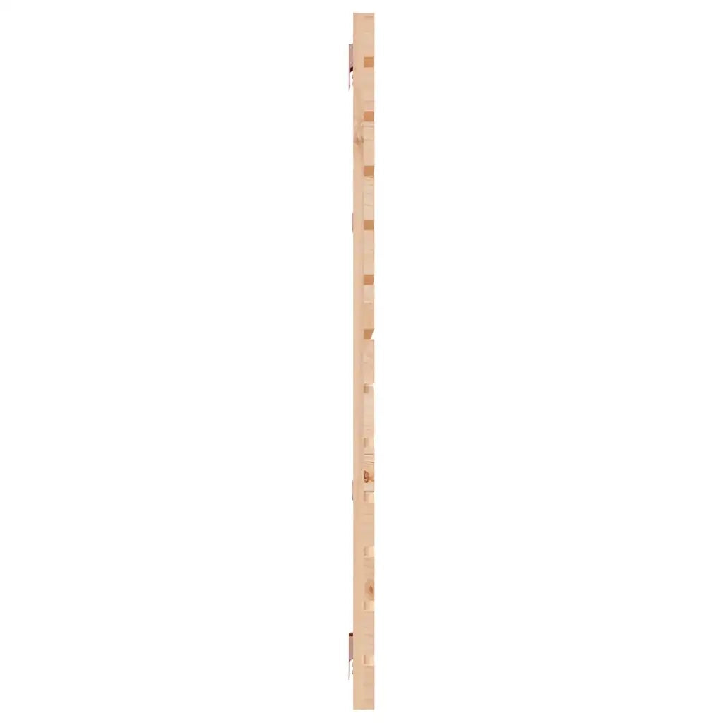 Testiera da Parete 186x3x91,5 cm in Legno Massello di Pino