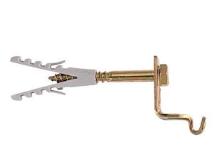 MENSOLE DI FISSAGGIO PER PIASTRE RADIANTI TF  TF 2 gola mm.4 tassello ø mm.10    FISCHER