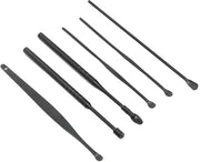 Ooglepel Professionale Progettazione - Pulitore dell'orecchio - Acciaio Inossidabile - Flessibile - Compacto - Incluso Sacchetto di Ricarica