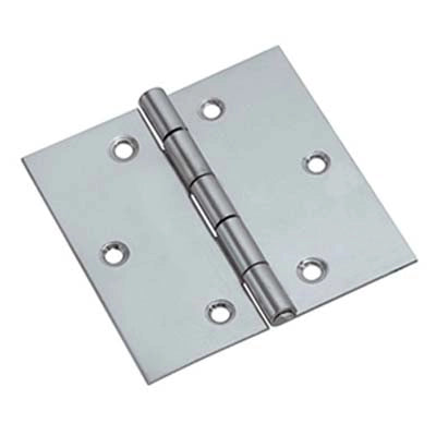 CERNIERA QUADRA 3317 VALTOCE - INOX PERNO FISSO MM 30X30X0,8- 24 pezzi